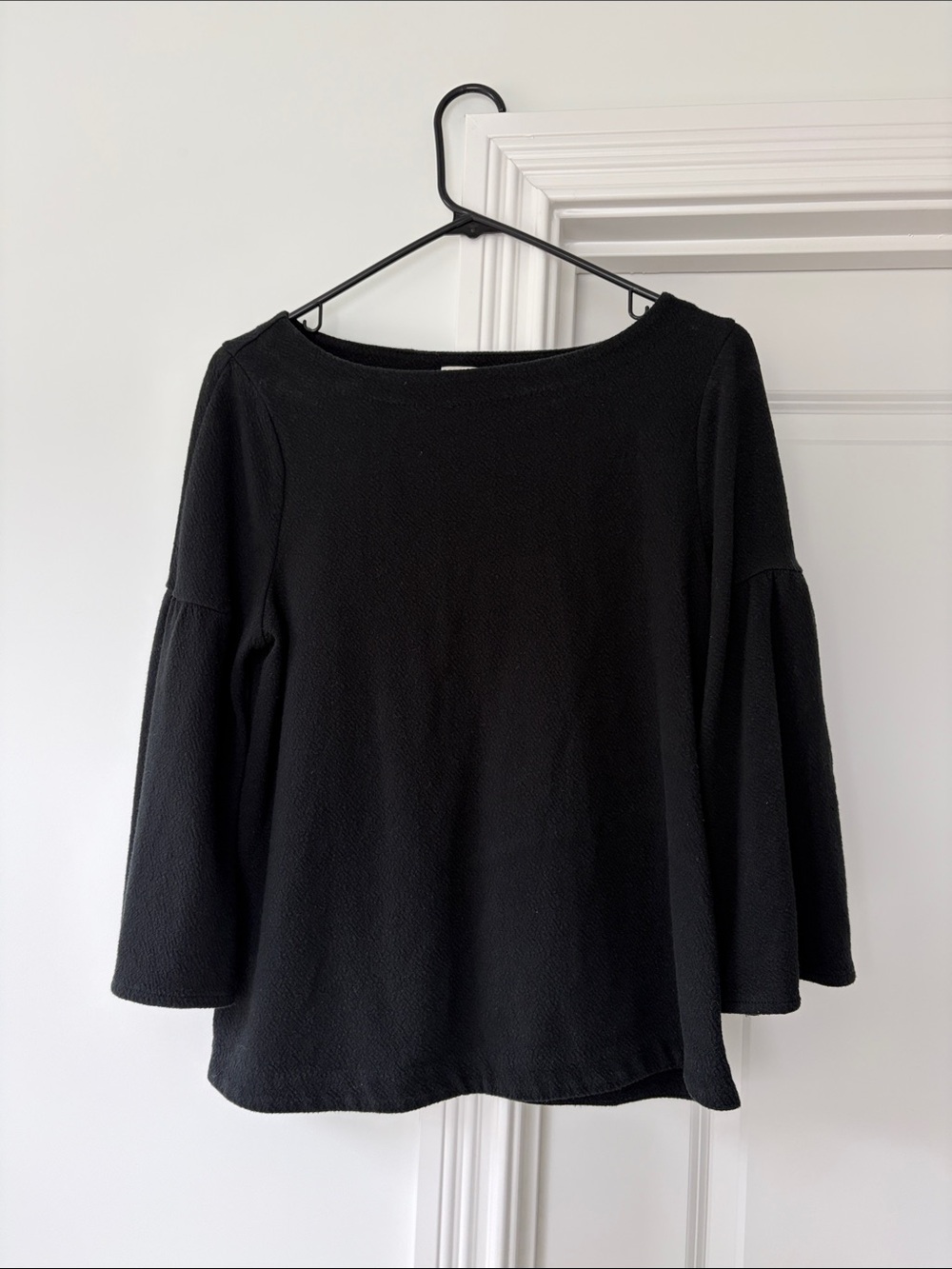 Target Black Bell Sleeve Tunic Top